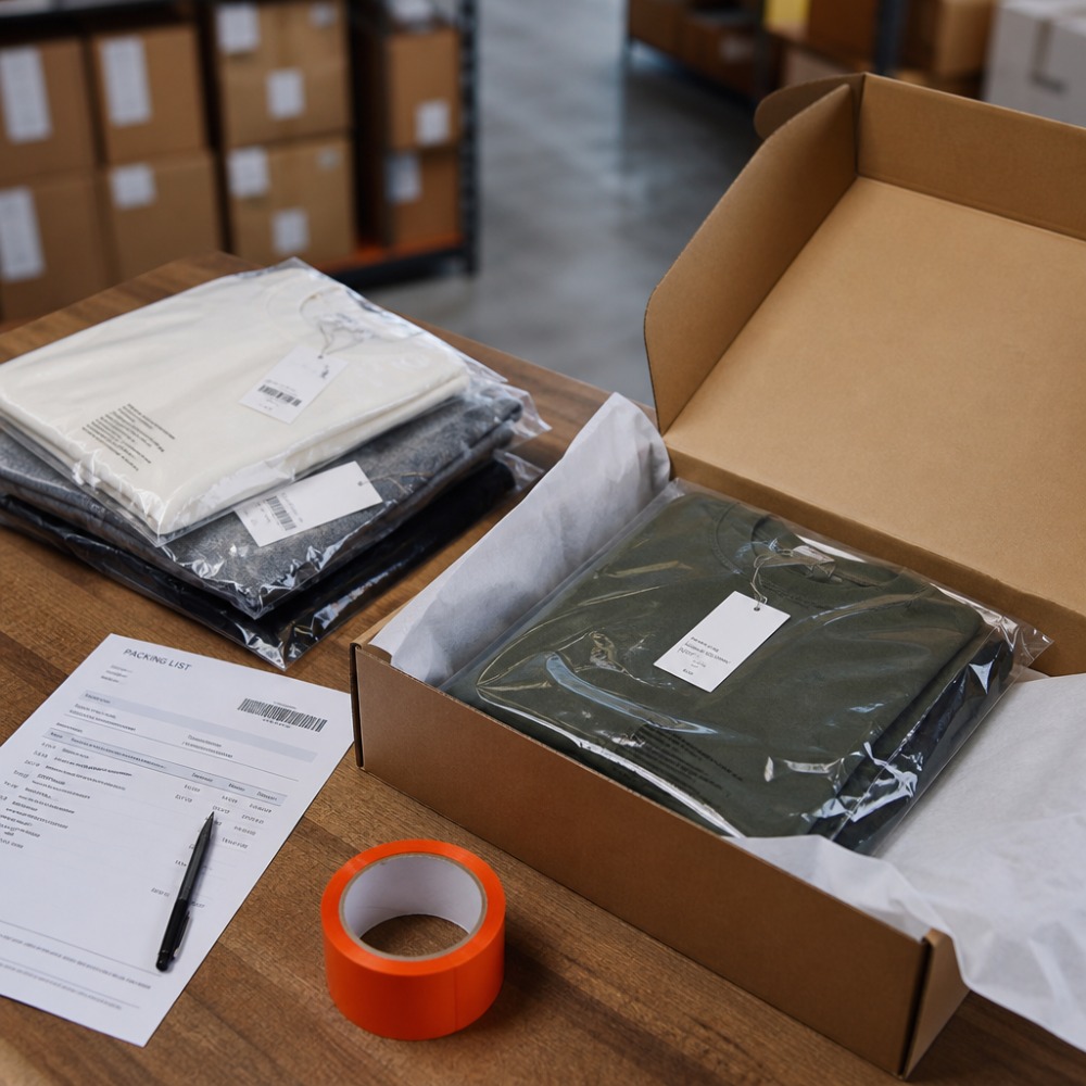 Packaging & Delivery — manufacturing stage at Velnox Wear