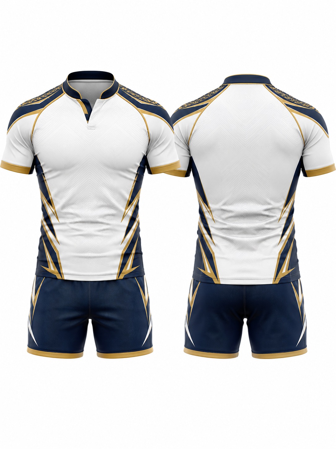 Custom rugby classic match uniform manufactured by Velnox Wear